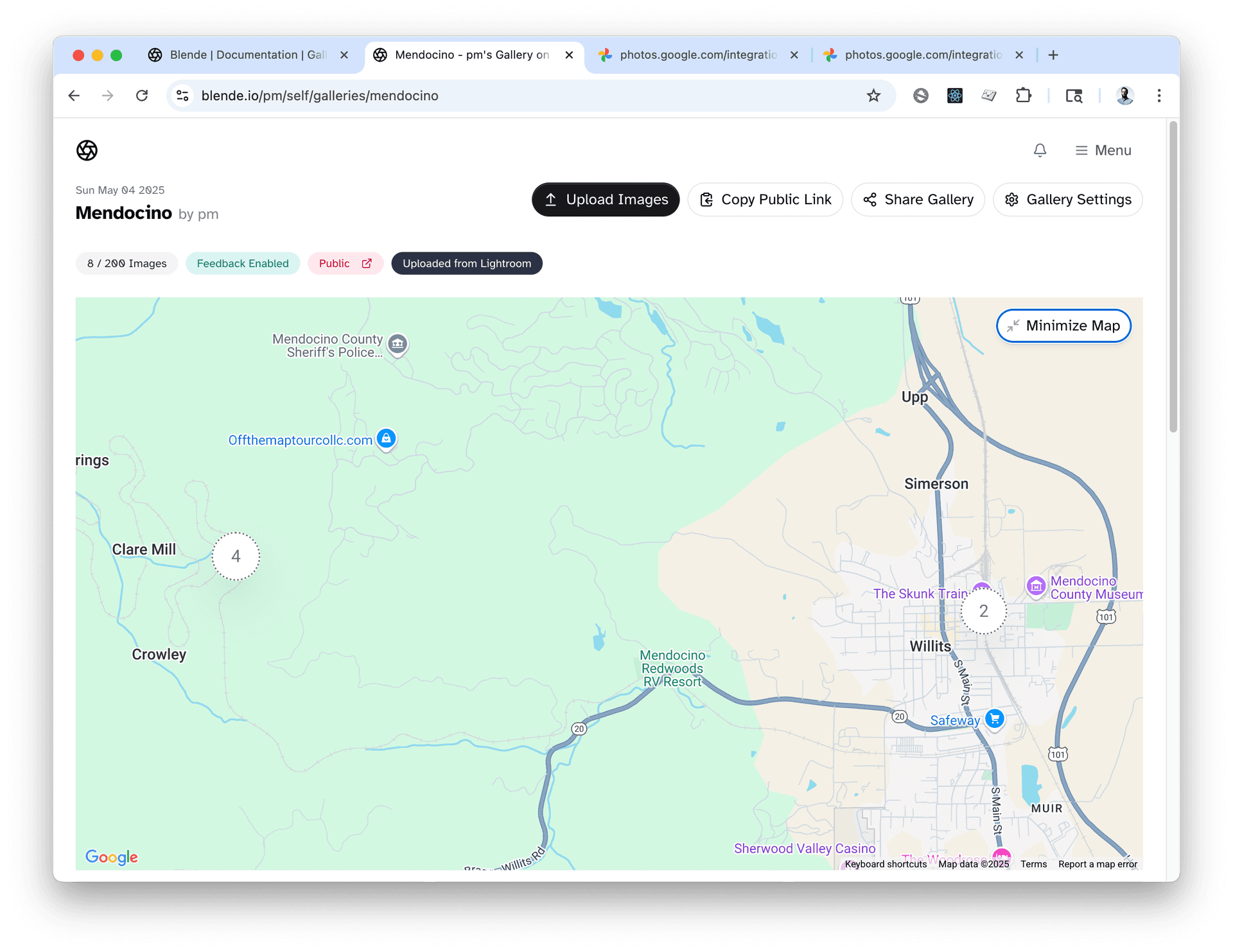 Gallery Overview Map Expanded