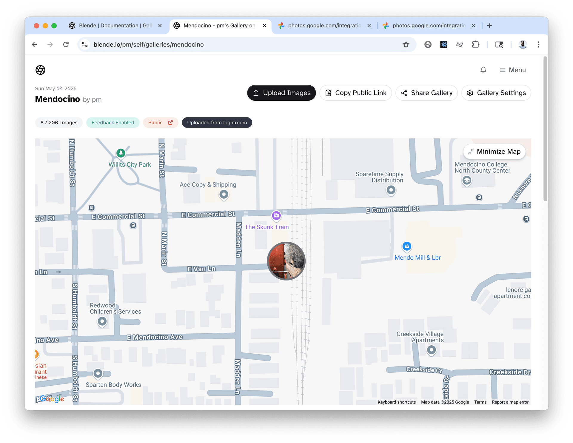 Gallery Overview Map Expanded