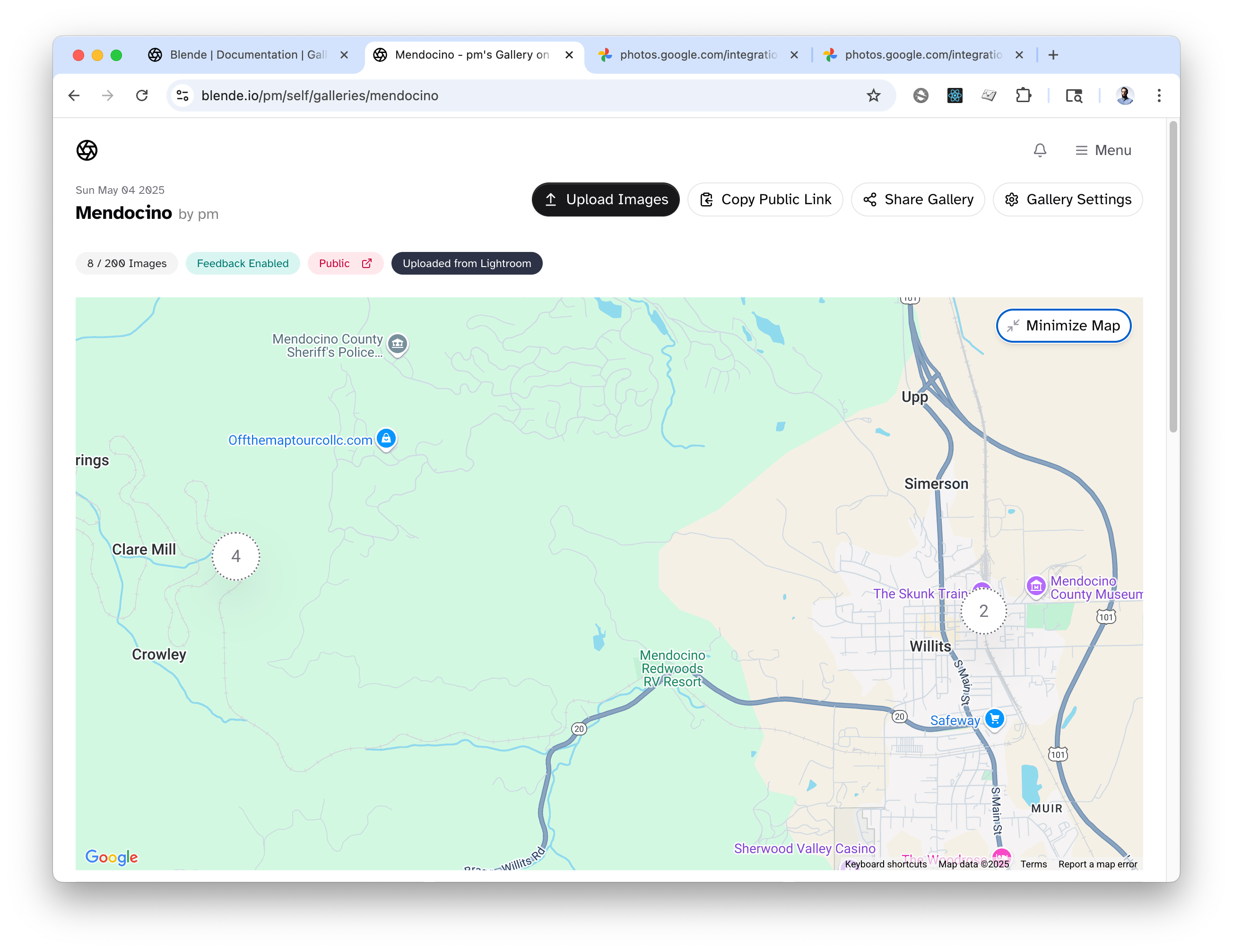 Gallery Overview Map Expanded
